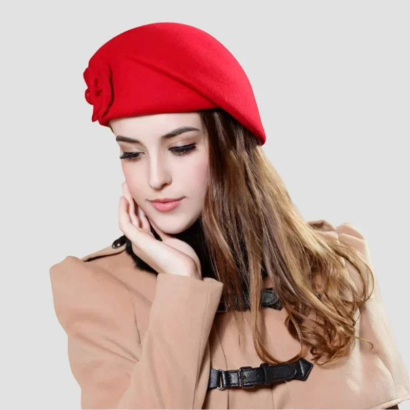 Audrey Wool Beret - Image 4
