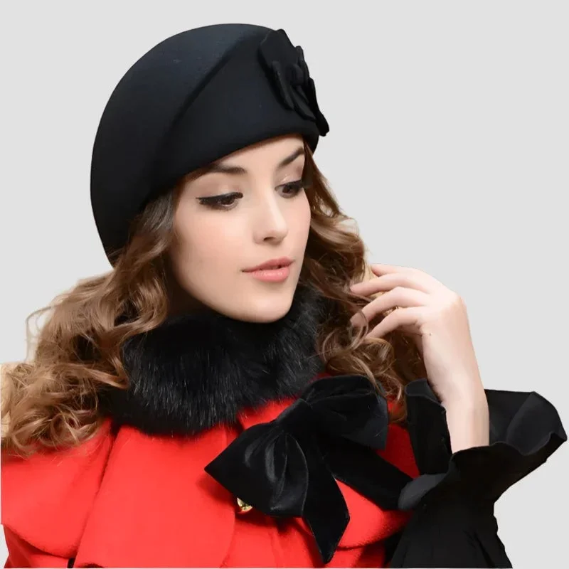 Audrey Wool Beret - Image 5