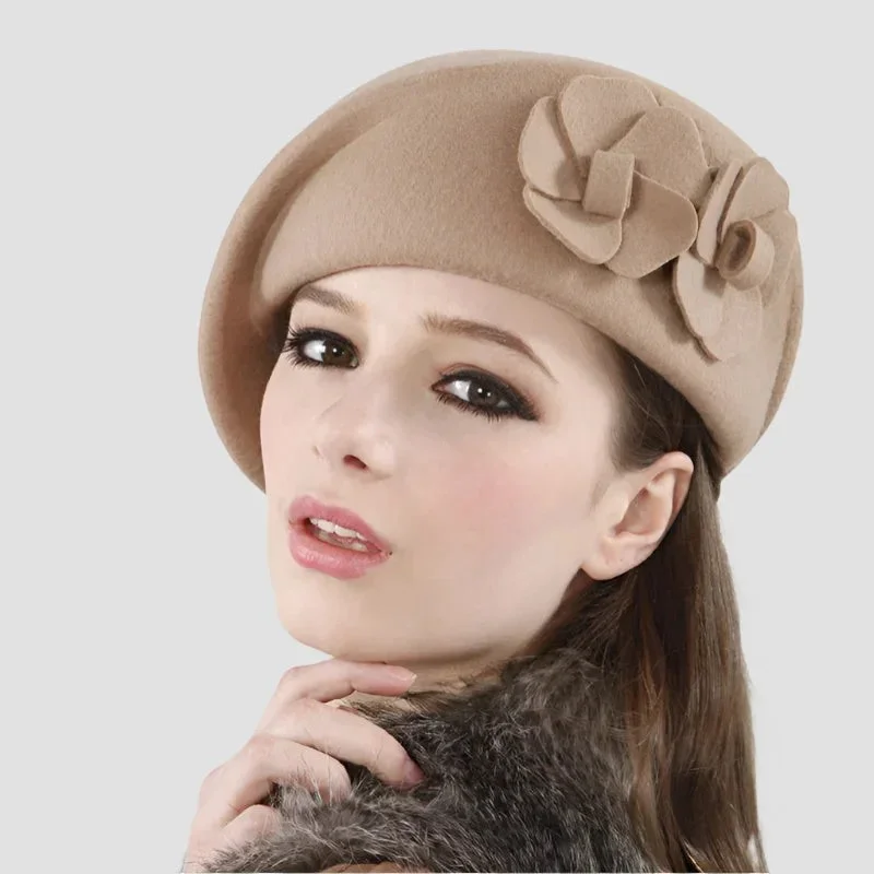 Audrey Wool Beret - Image 6