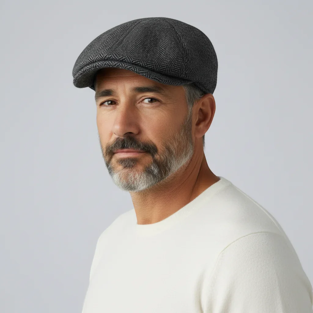 Beret Flat Cap - Image 2
