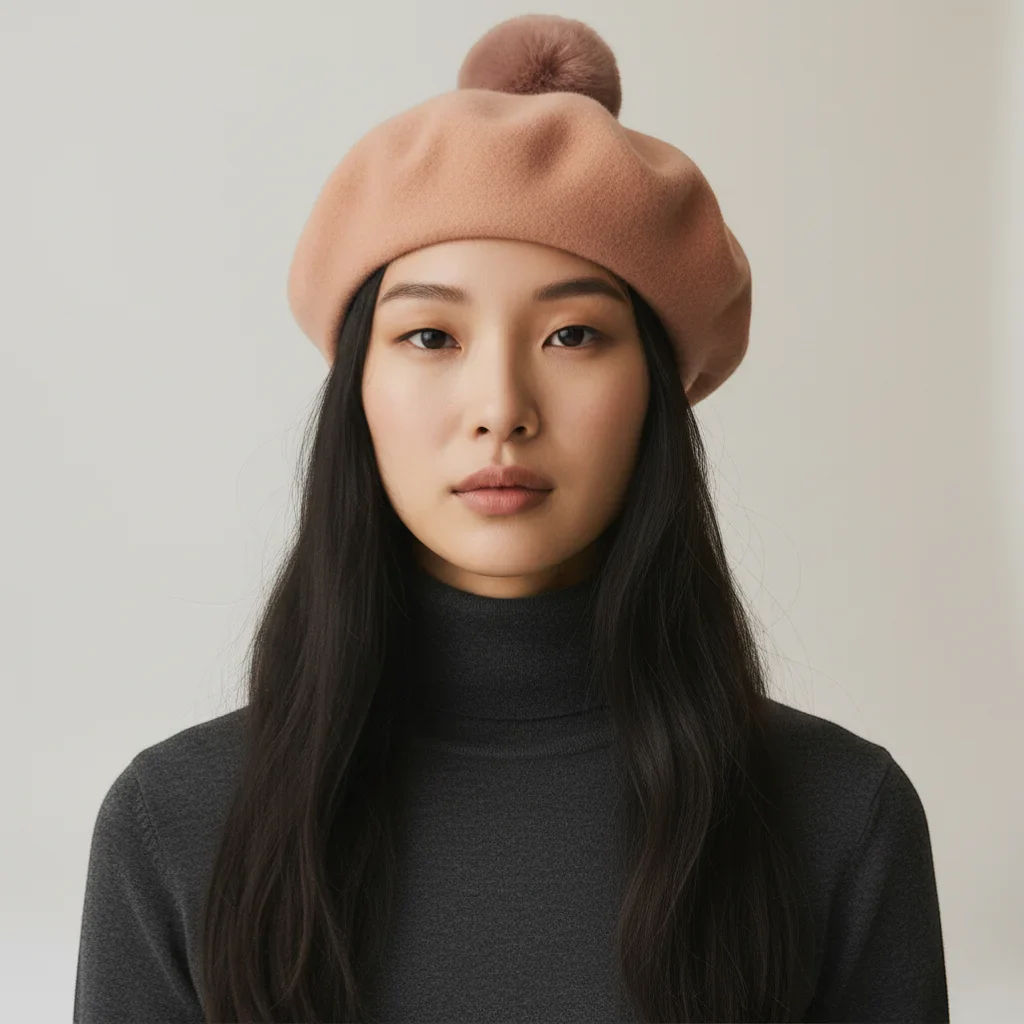 Beret Pom Pom - Image 2