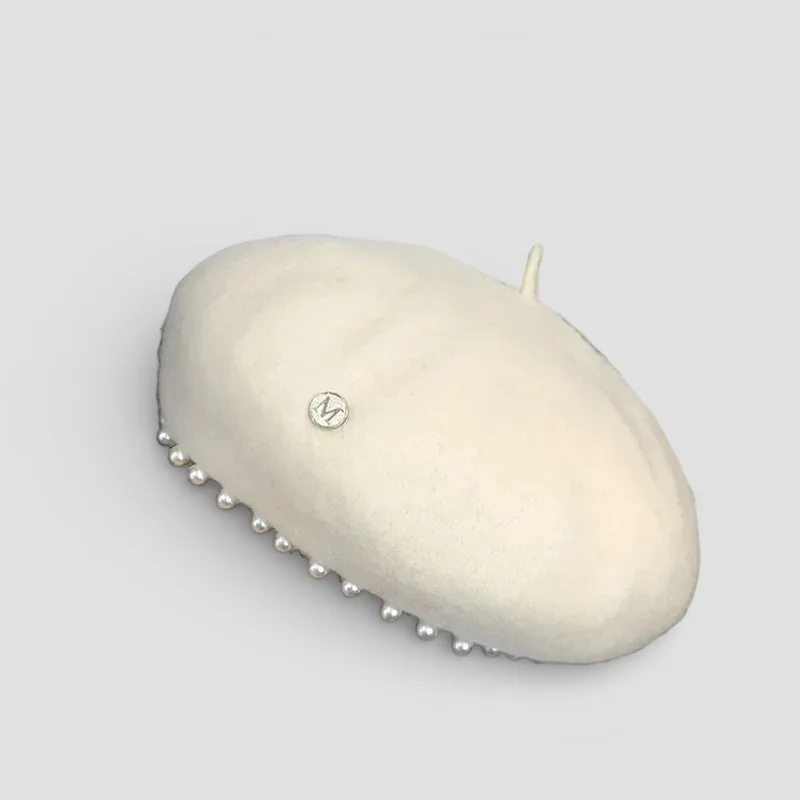 Beret with Pearls - Image 3