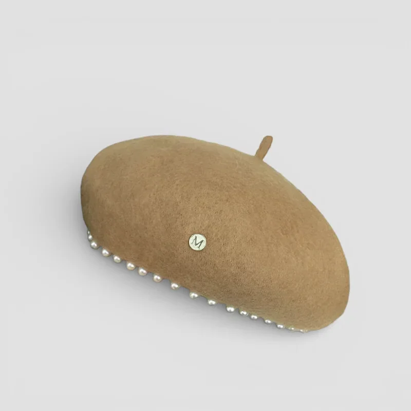 Beret with Pearls - Image 6