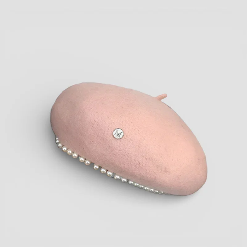Beret with Pearls - Image 7