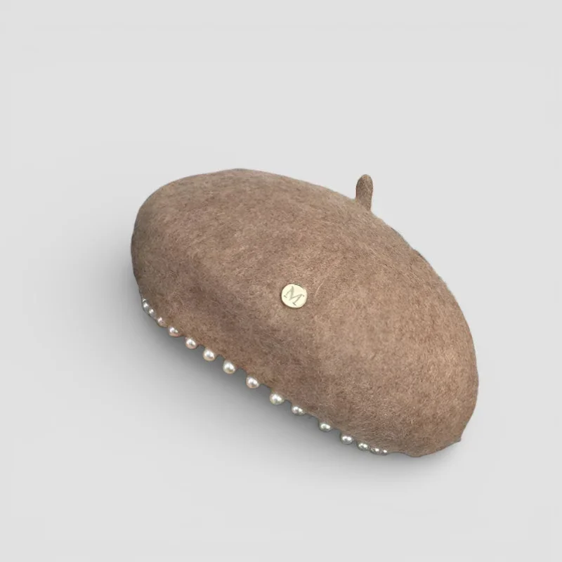 Beret with Pearls - Image 8