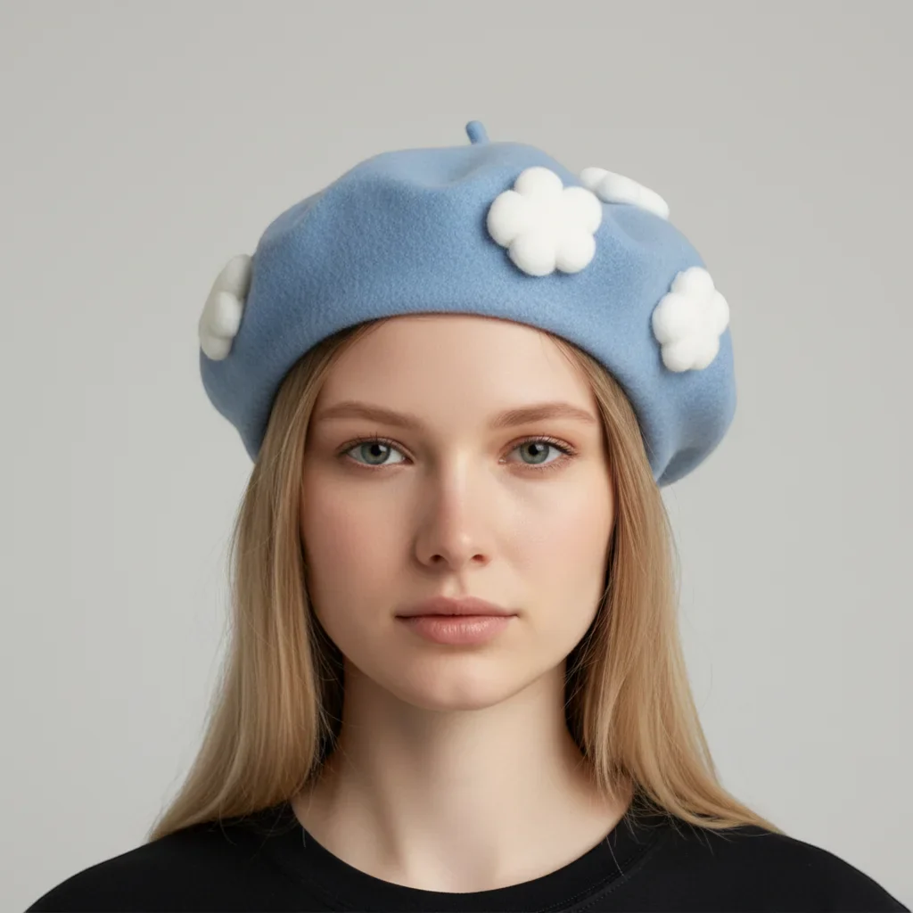Blue Cloud Beret - Image 2