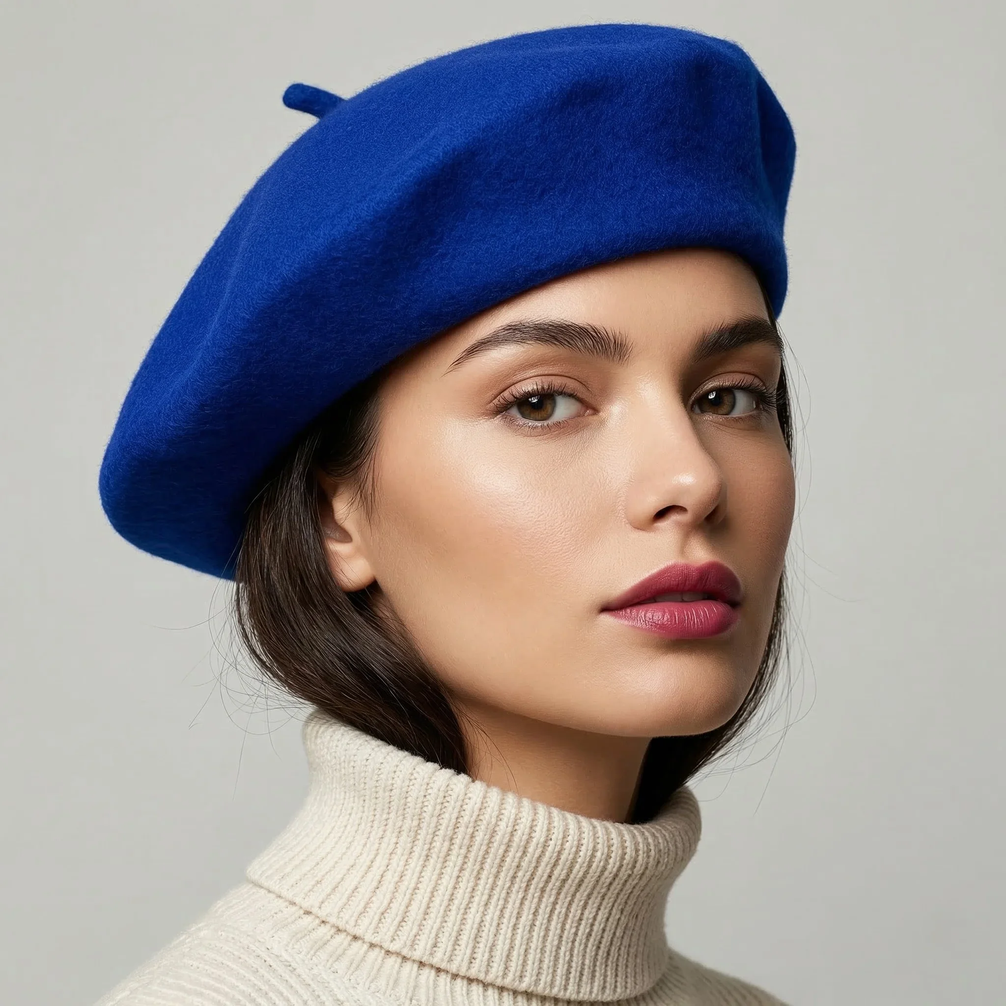 Blue French Beret - Image 2