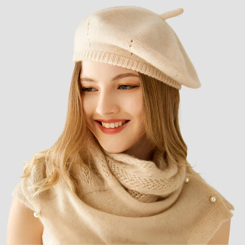 Cashmere Beret - Image 4