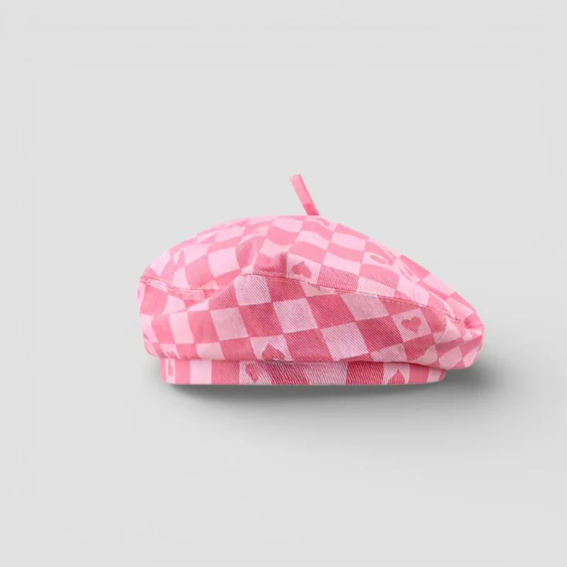 Check Beret - Image 5