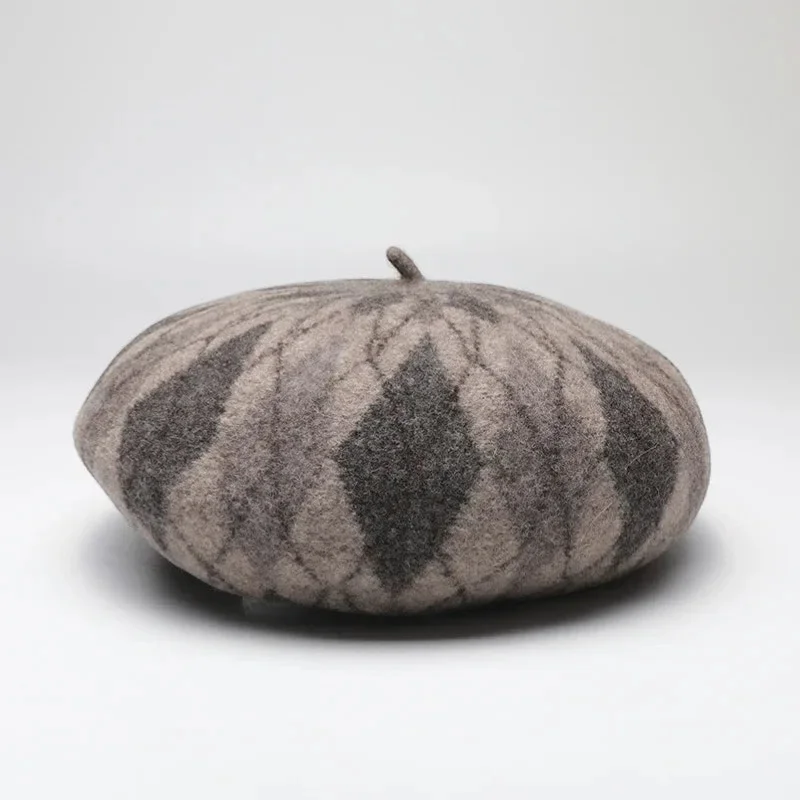 Classic Wool Beret - Image 4