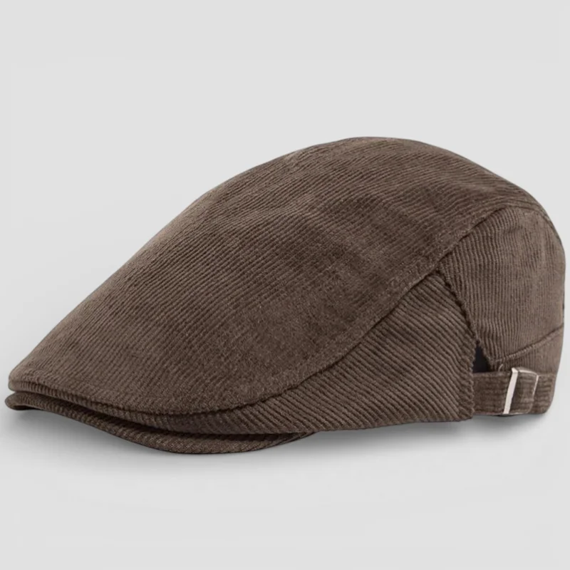 Corduroy Beret Cap - Image 3