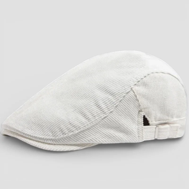 Corduroy Beret Cap - Image 4