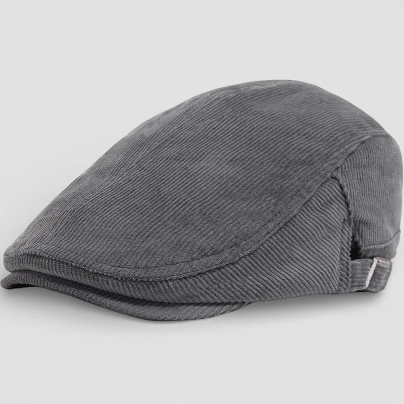 Corduroy Beret Cap - Image 7