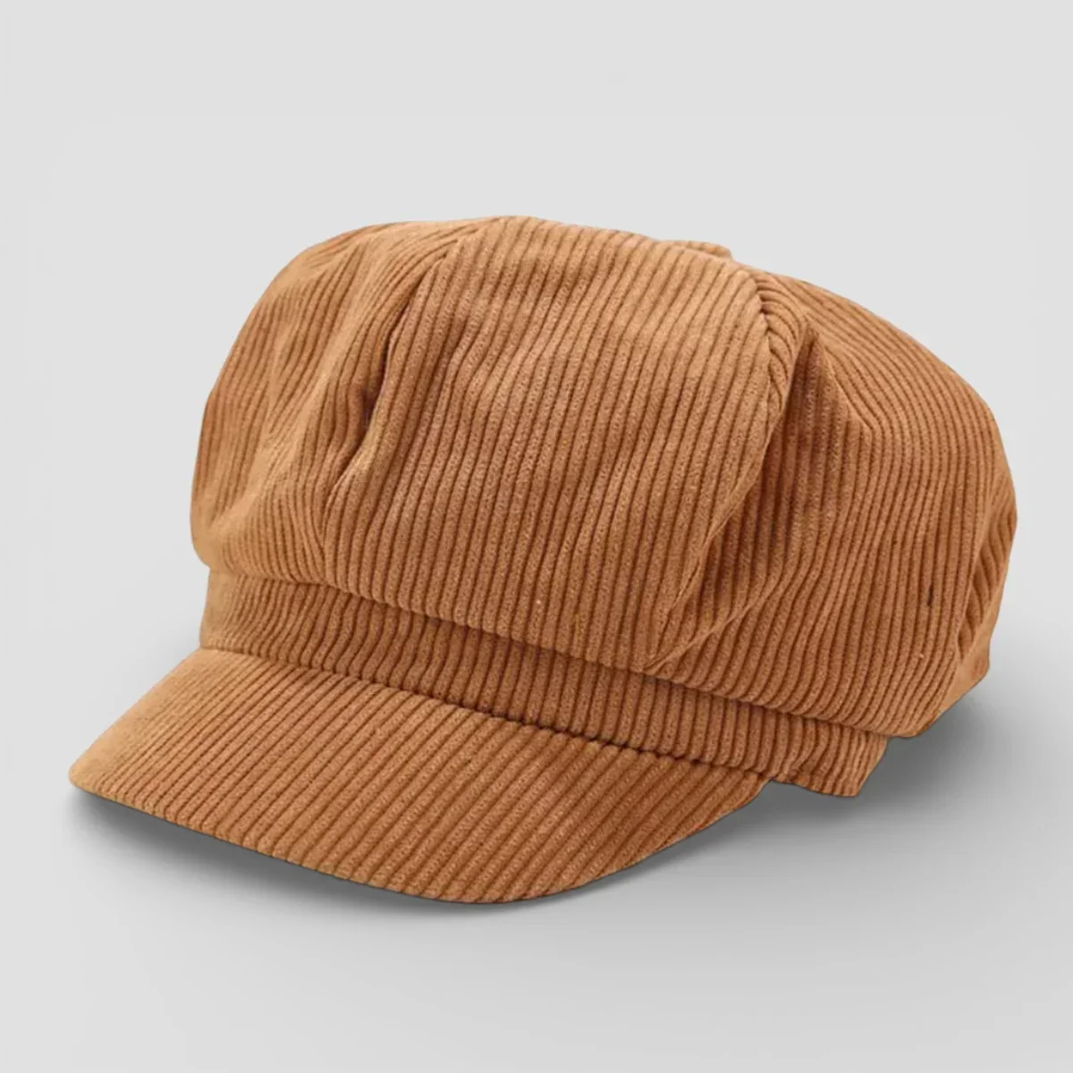 Corduroy Newsboy Cap - Image 3
