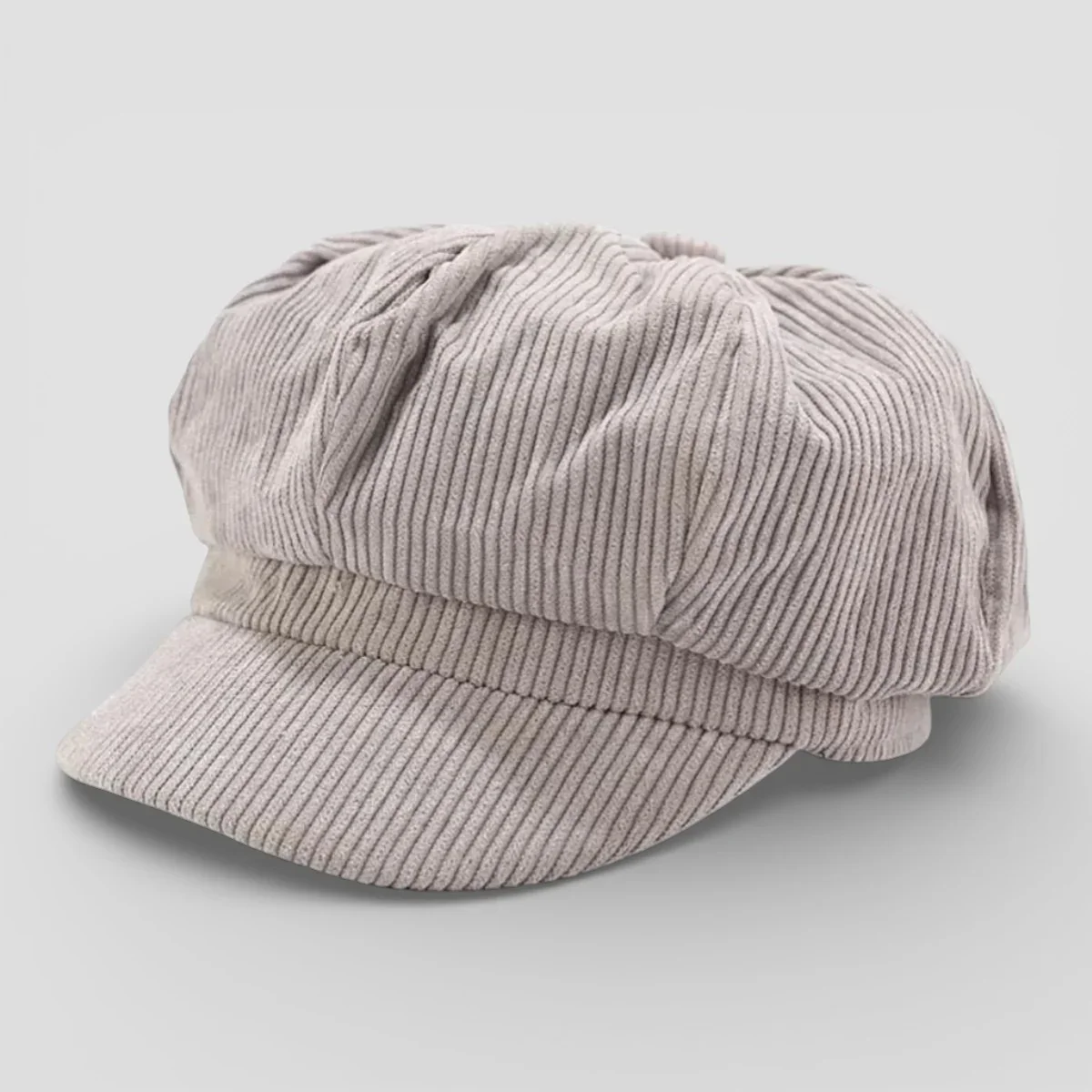 Corduroy Newsboy Cap - Image 6