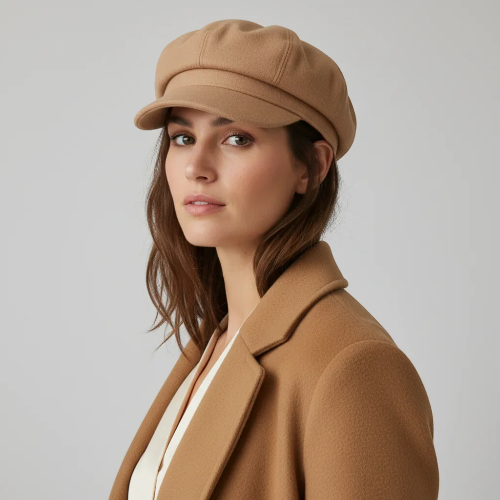 Cotton Newsboy Hat - Image 2