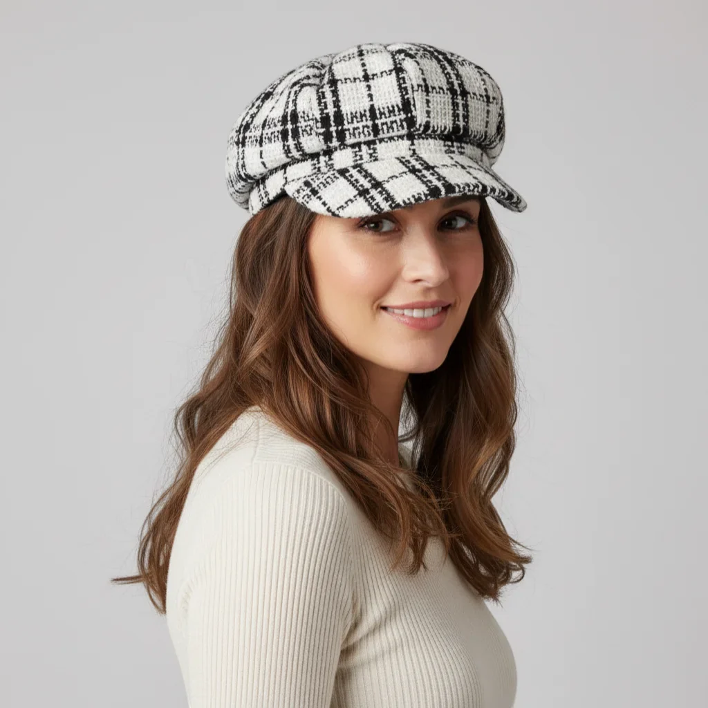 Crochet Beret Cap - Image 2