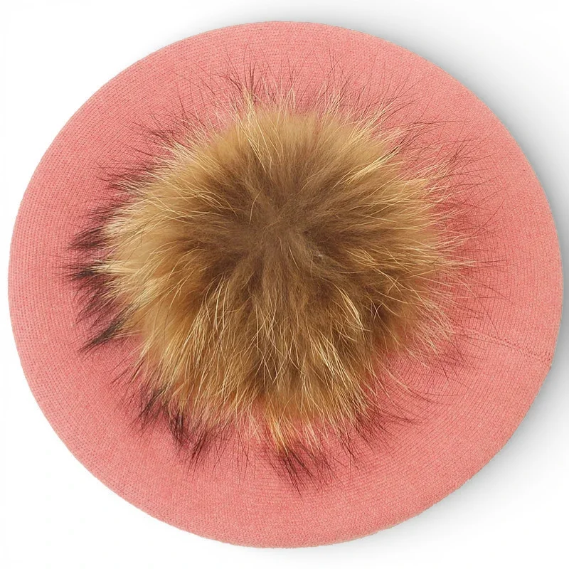 French Beret with Pom Pom - Image 11
