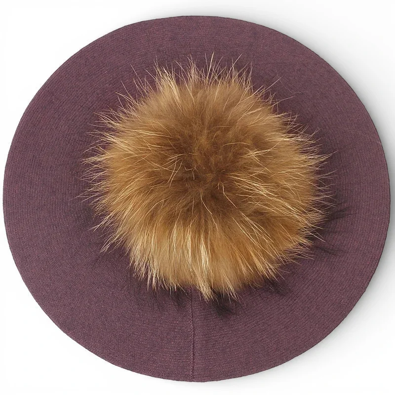 French Beret with Pom Pom - Image 15