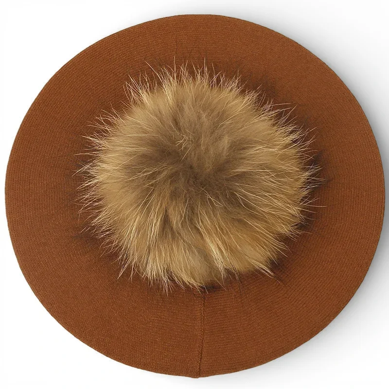 French Beret with Pom Pom - Image 17