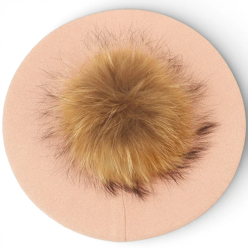 French Beret with Pom Pom - Image 20