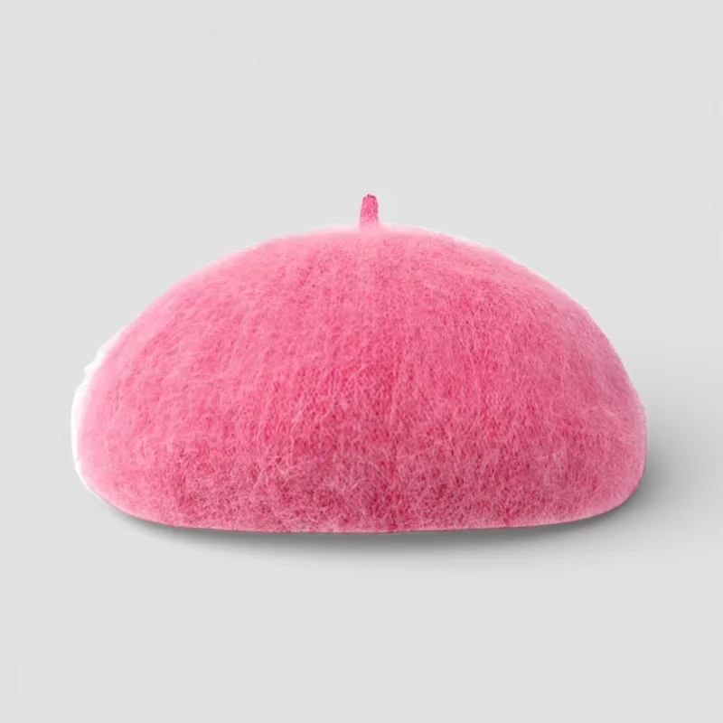 Fur Beret Hat - Image 4