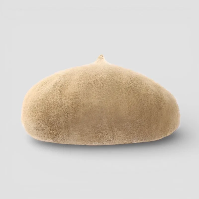 Fur Beret Hat - Image 5
