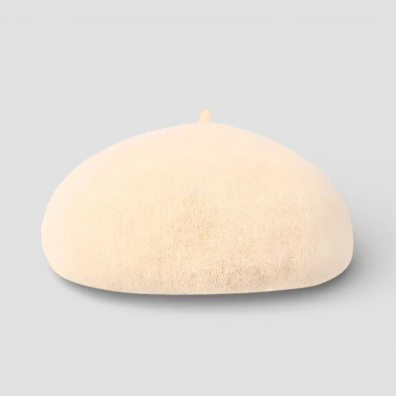 Fur Beret Hat - Image 7