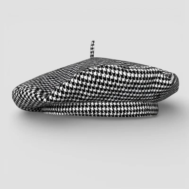 Houndstooth Beret - Image 5
