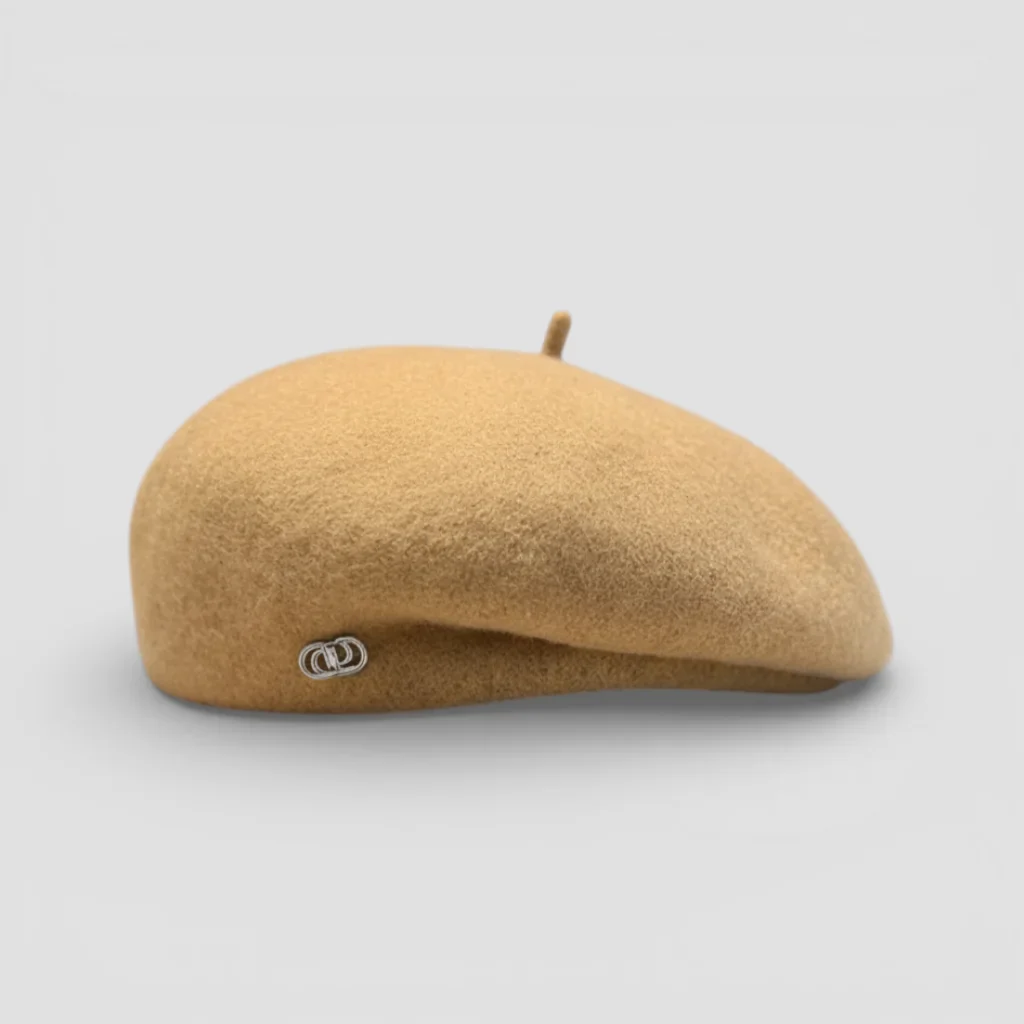 Knit Beret Cap - Image 4