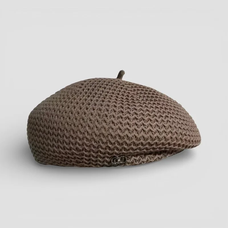 Knit Beret Women - Image 6