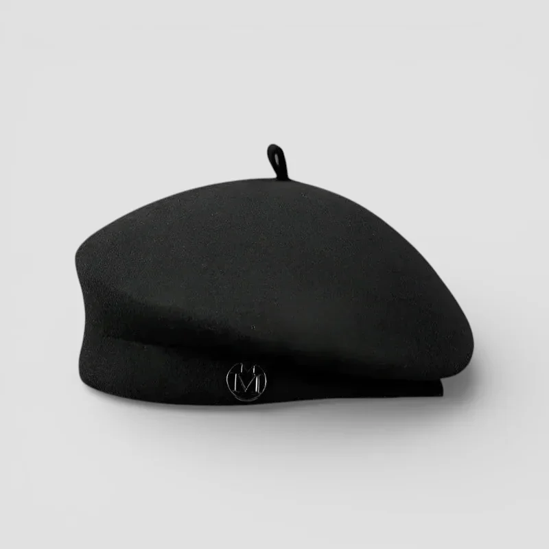 Knit Wool Beret - Image 3