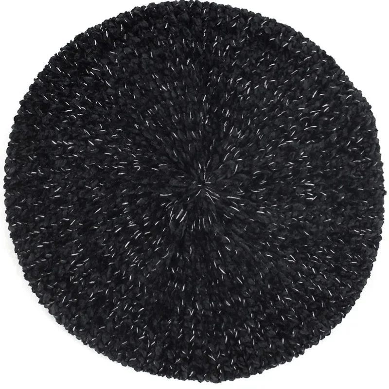 Knitted Beret Hat - Image 11