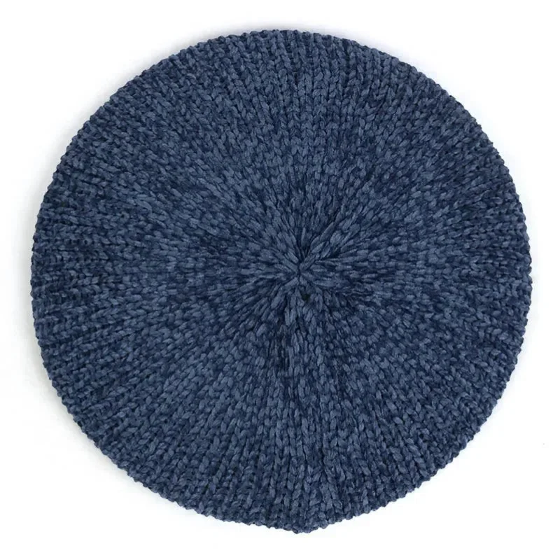 Knitted Beret Hat - Image 13