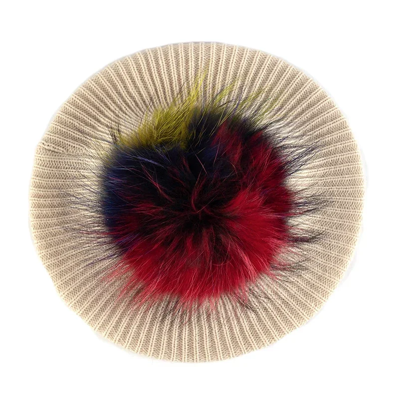 Knitted Pom Beret - Image 12