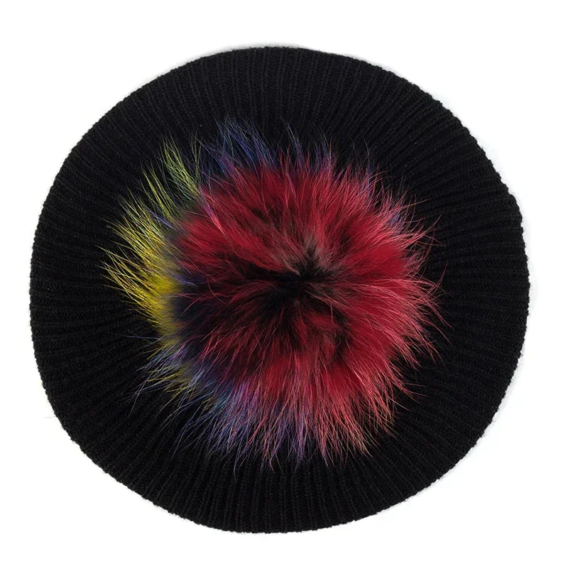 Knitted Pom Beret - Image 16