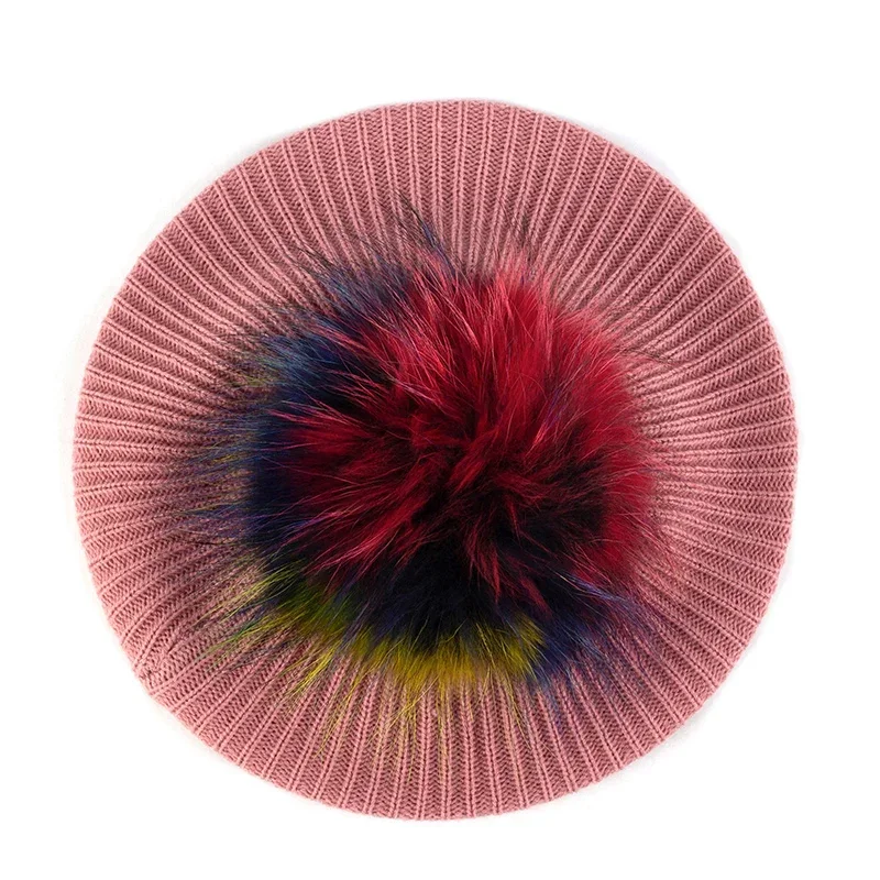 Knitted Pom Beret - Image 19