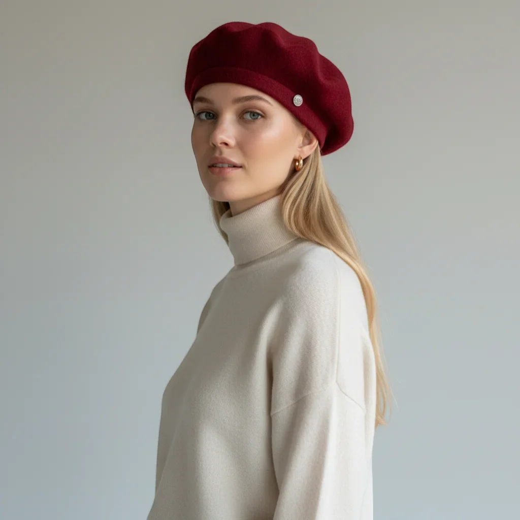 Ladies Wool Berets - Image 2