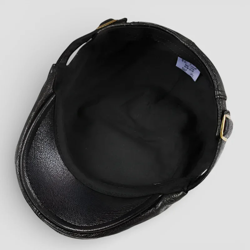 Leather Beret Men - Image 10