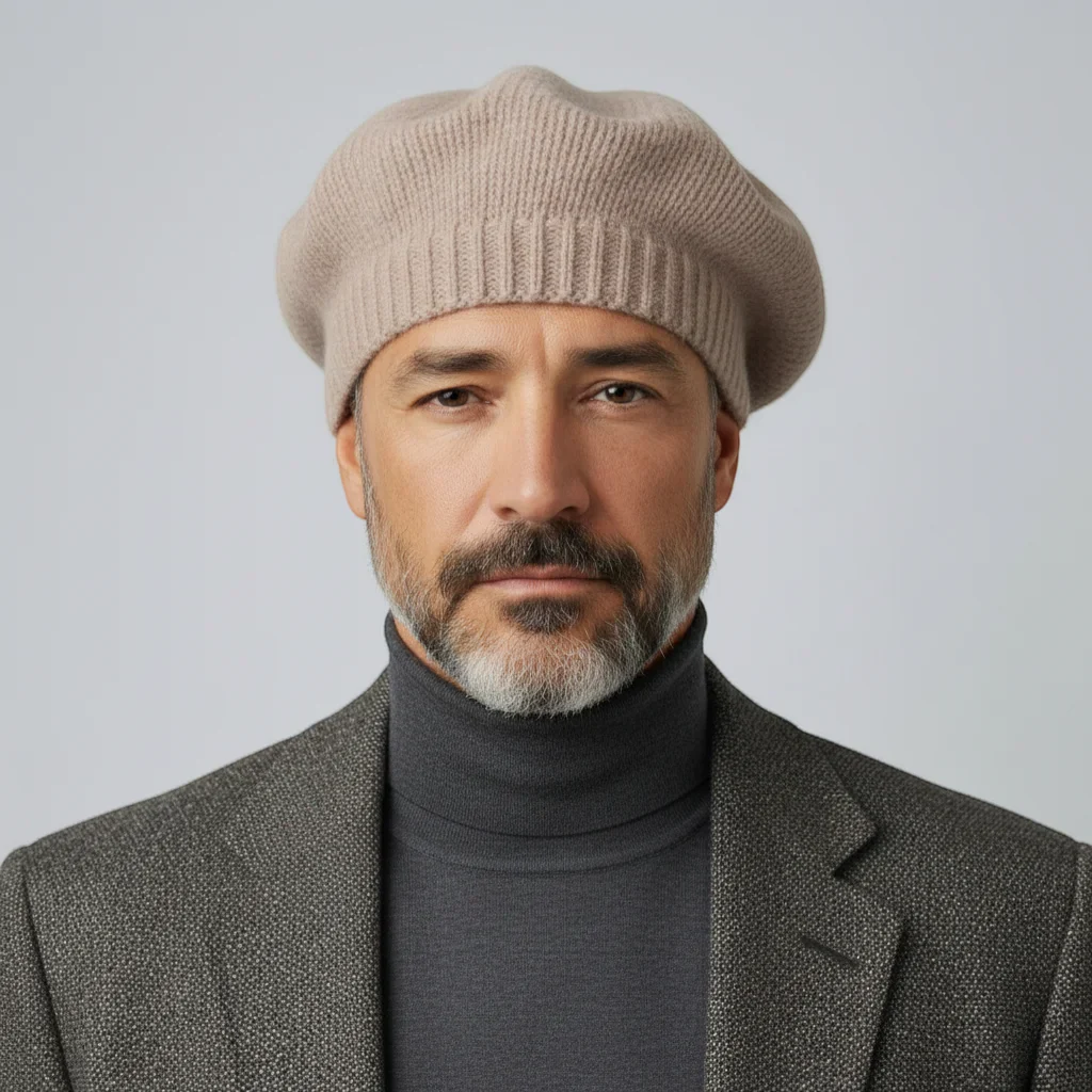 Light Brown Beret - Image 3