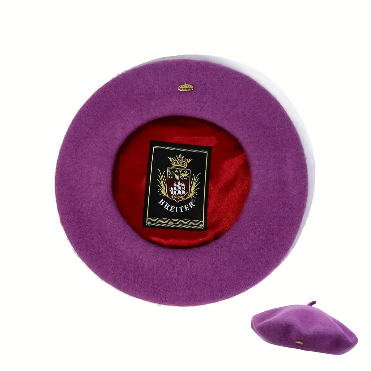 Lined Beret - Image 5