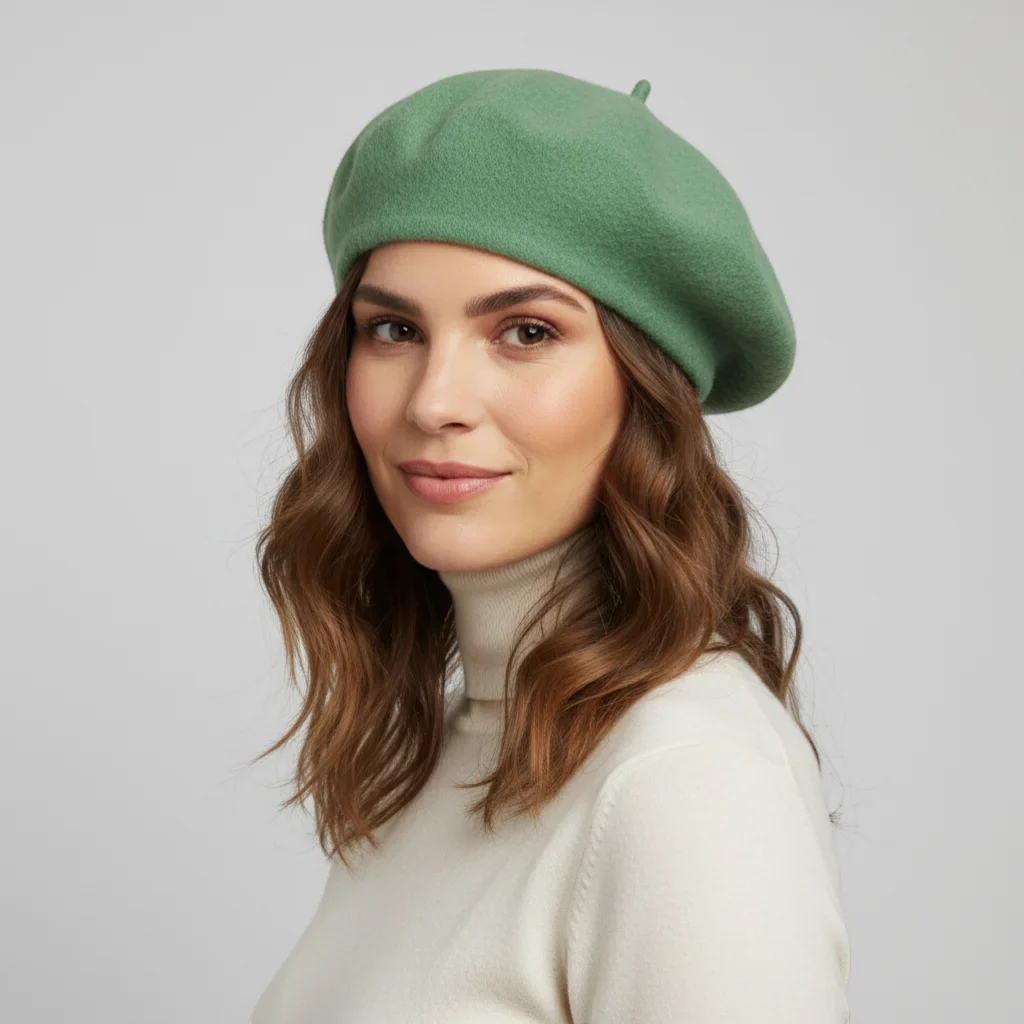 Mint Green Beret - Image 2