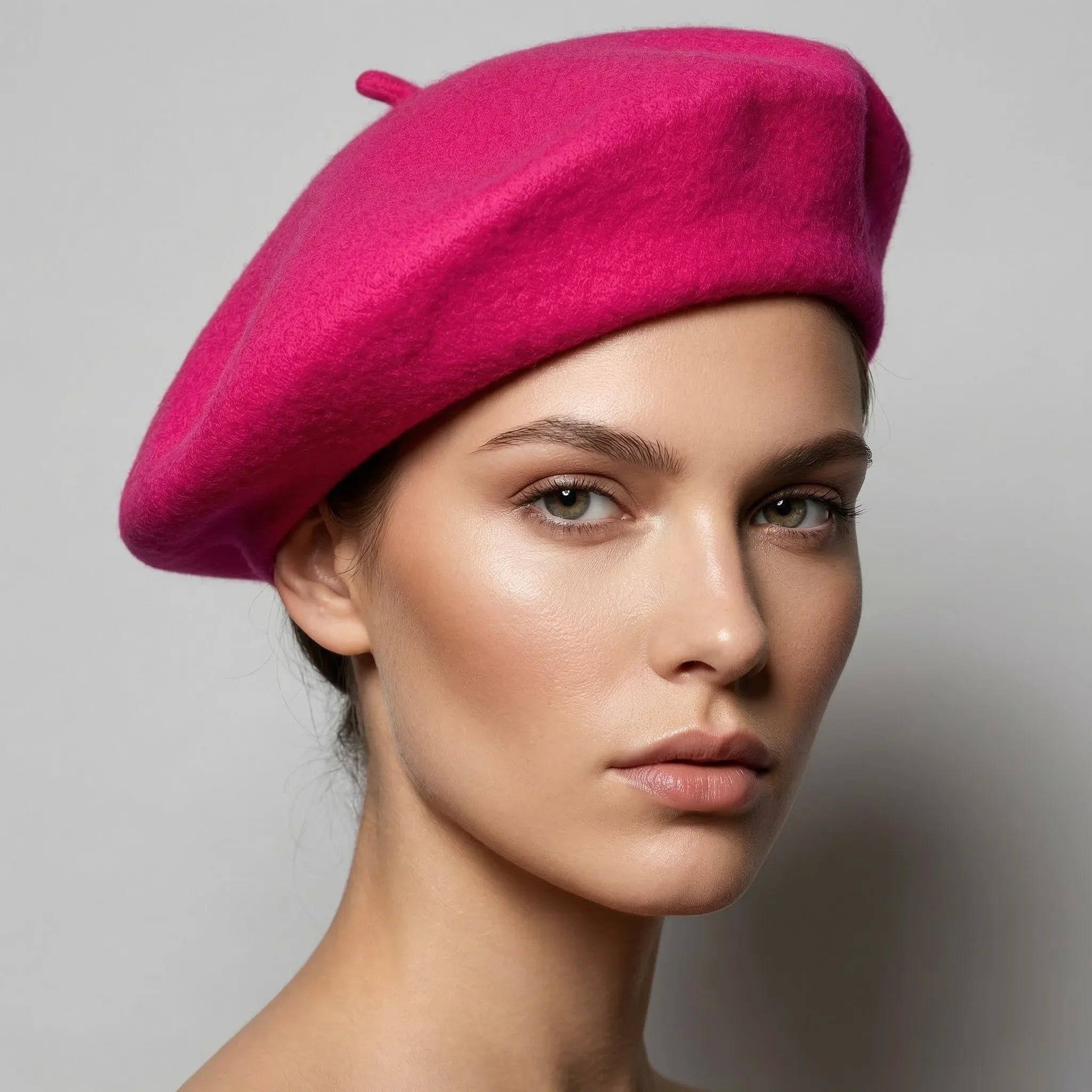 Pink French Beret - Image 2