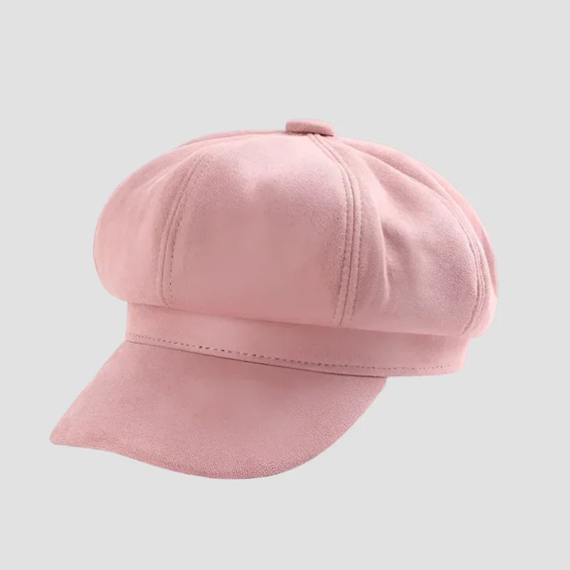 Pink Newsboy Cap - Image 3