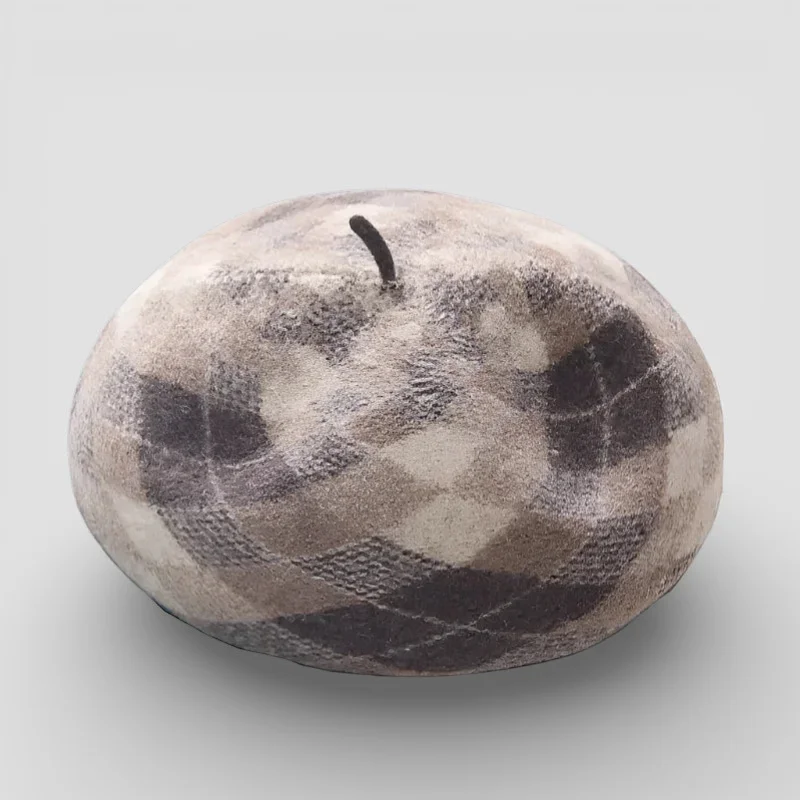 Plaid Beret - Image 4