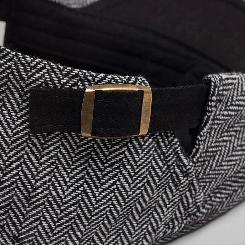 Plaid Beret Cap - Image 5