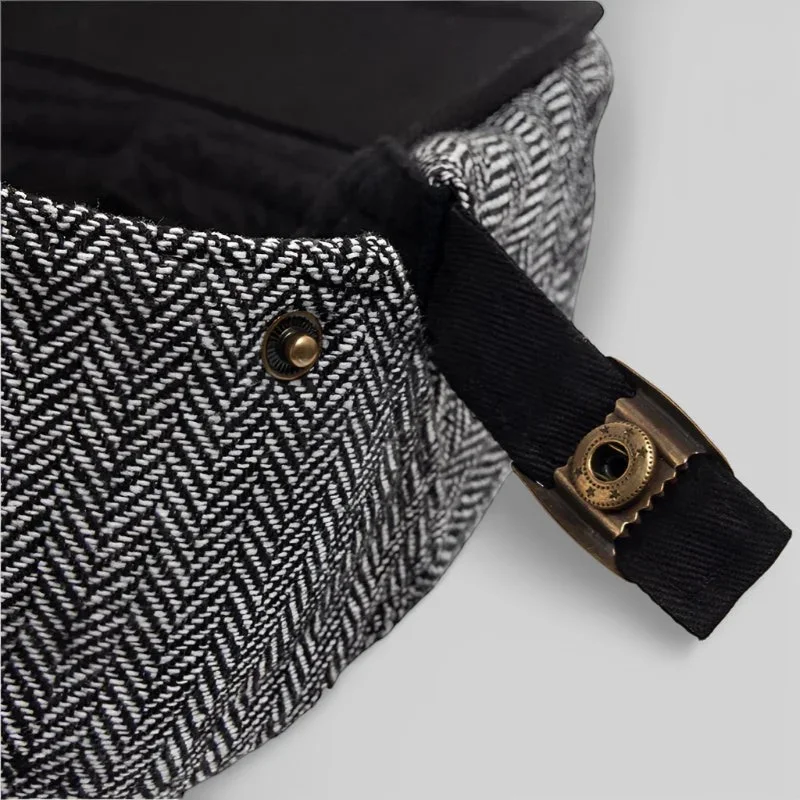 Plaid Beret Cap - Image 6