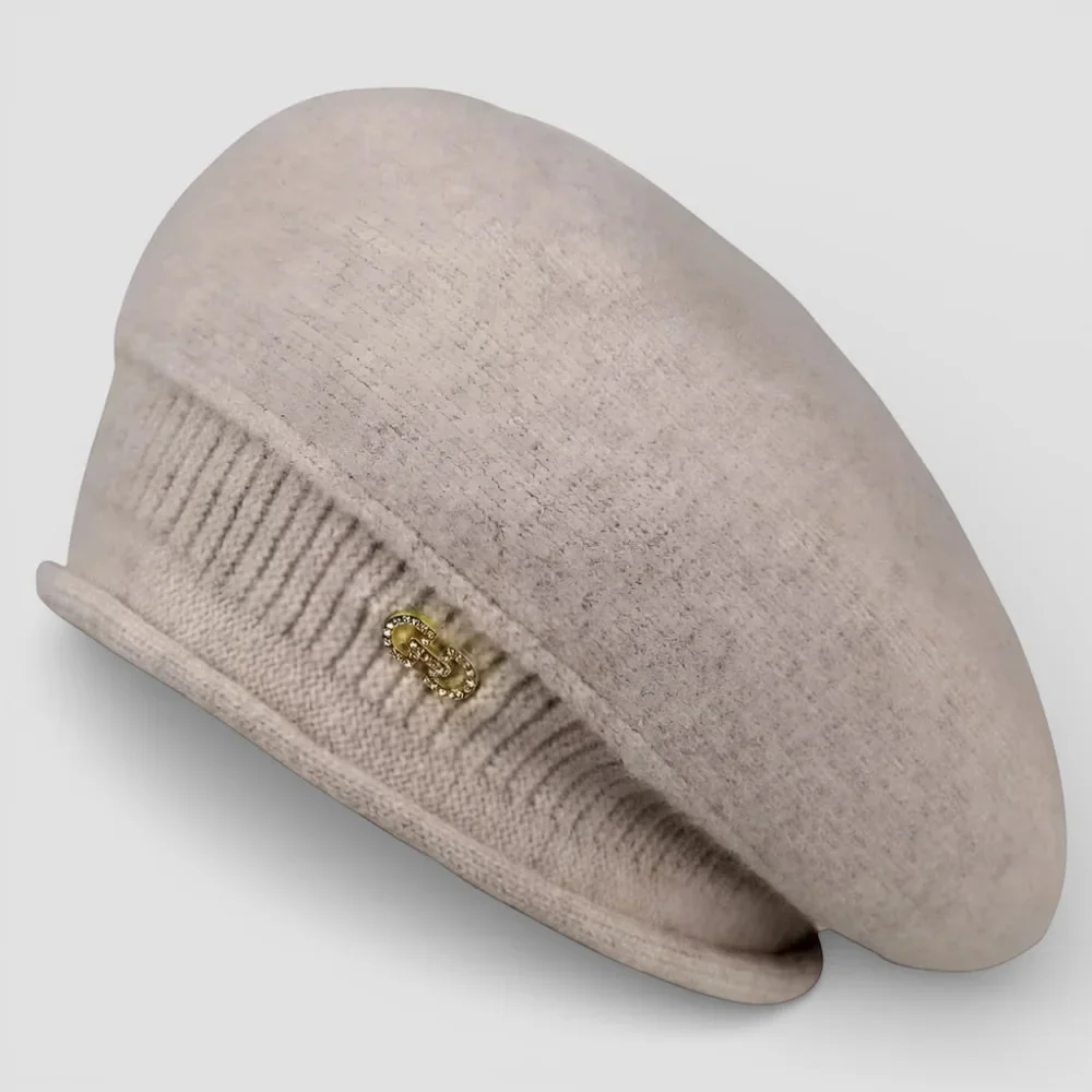 Slouchy Wool Beret - Image 2
