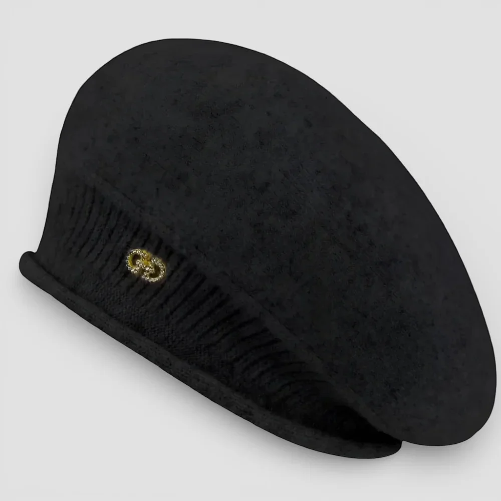 Slouchy Wool Beret - Image 4