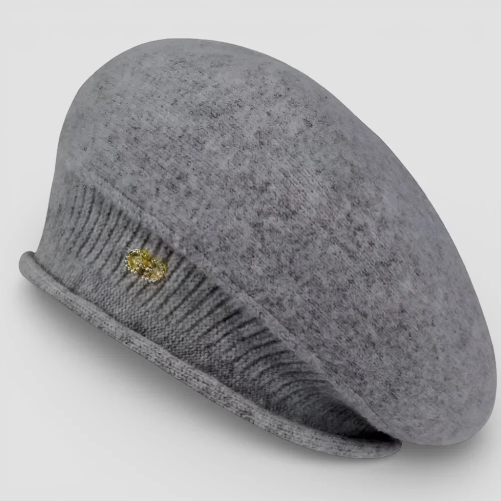 Slouchy Wool Beret - Image 5